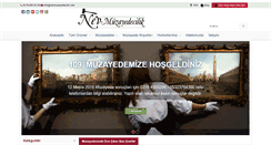 Desktop Screenshot of nevmuzayedecilik.com